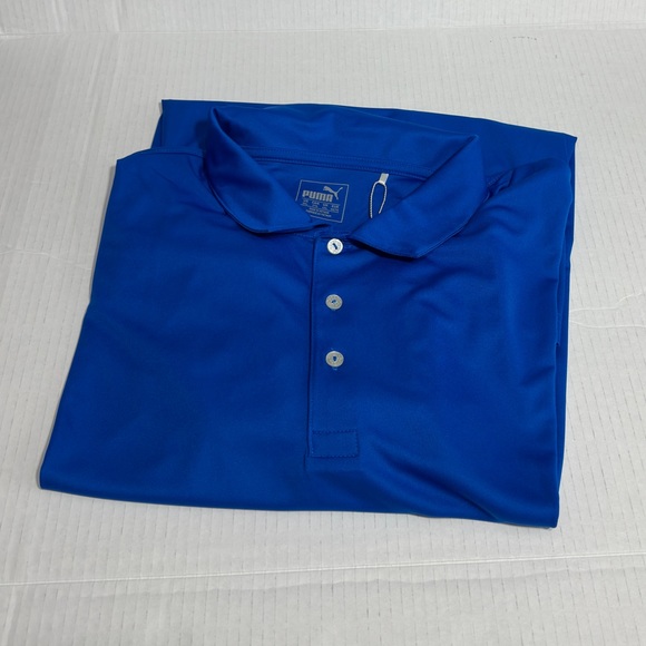 NWT Puma || Mens blue Polo Size 3 Xl - Picture 4 of 13